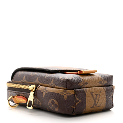 Louis Vuitton X NIGO Reverse Monogram Flat Double Phone Pouch 4 of 8