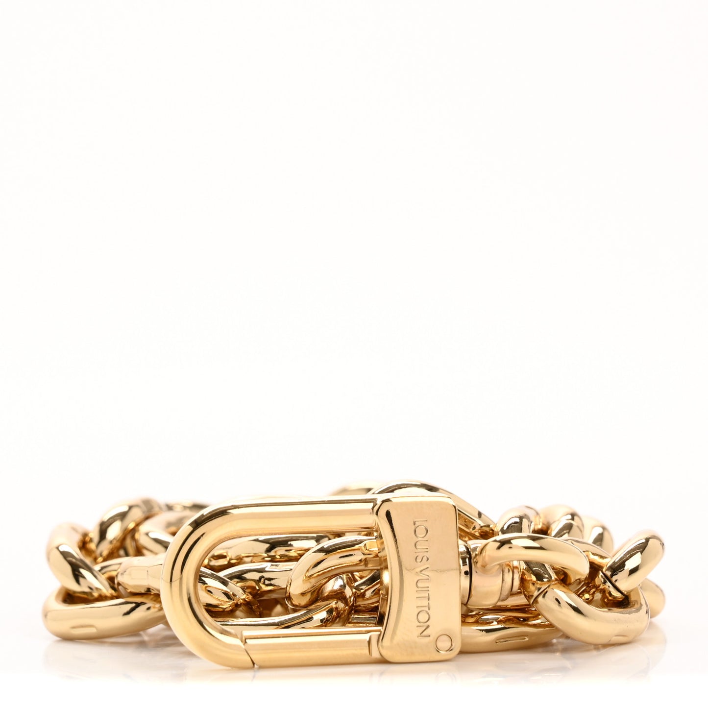 Metal Chain Strap Gold