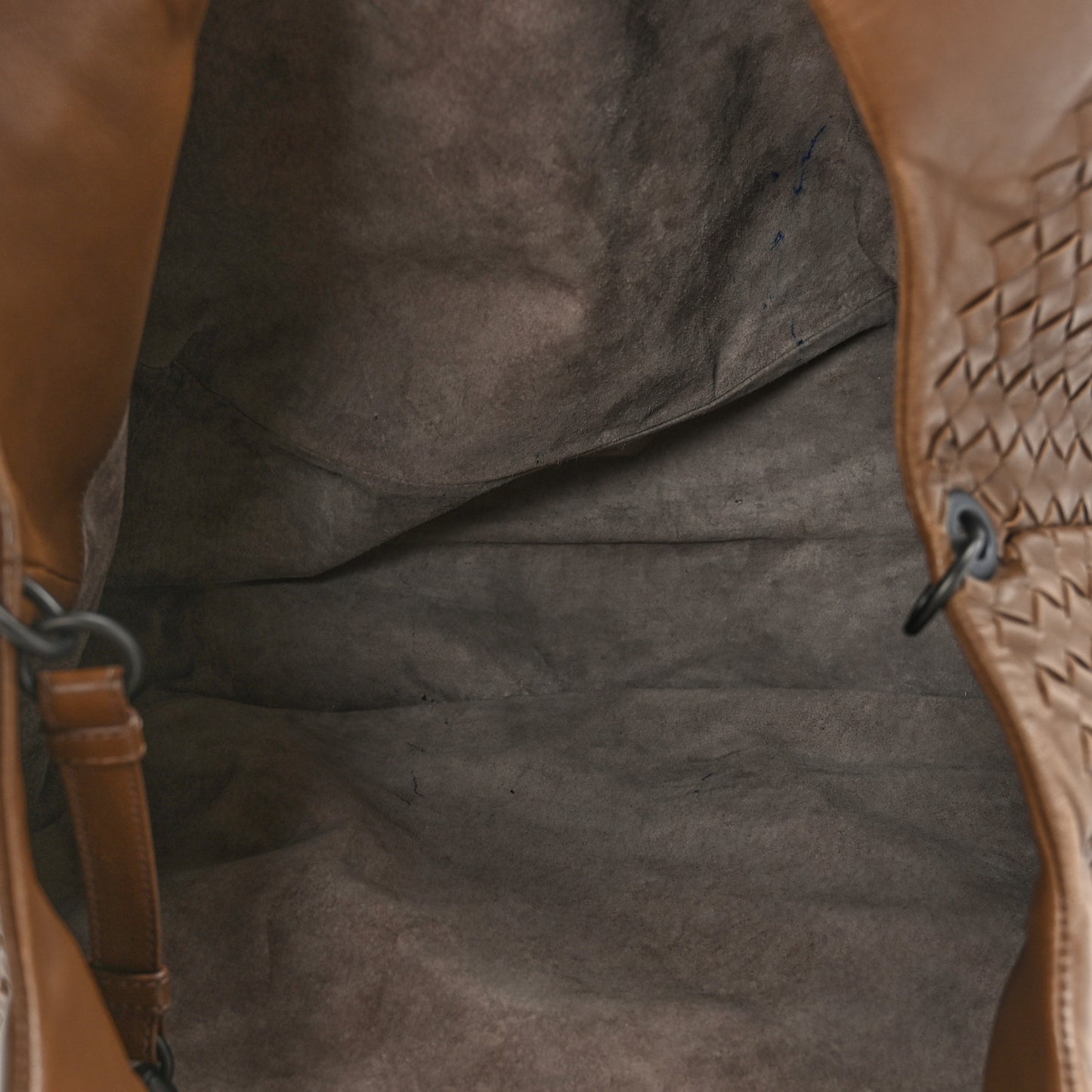 Nappa Intrecciato Large Campana Hobo Chene