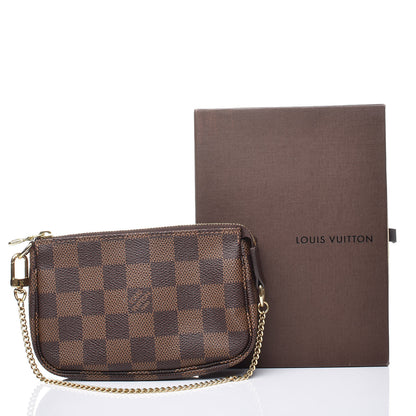 Louis Vuitton Damier Ebene Mini Pochette Accessories 10 of 10