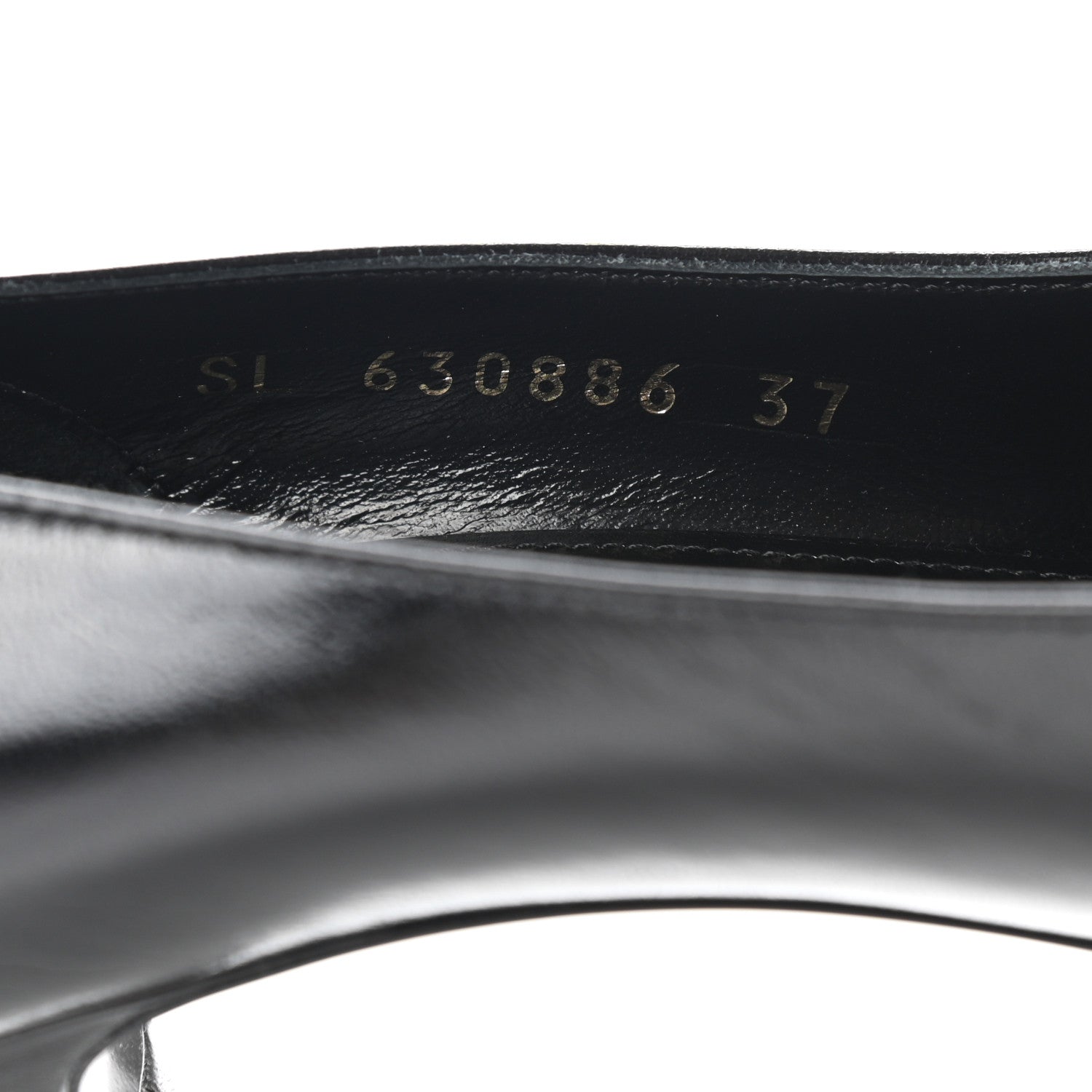 Saint Laurent Calfskin Bow Anais Pumps 36 Black 8 of 9