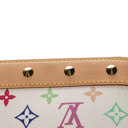 Louis Vuitton Monogram Multicolor Alma White 7 of 8