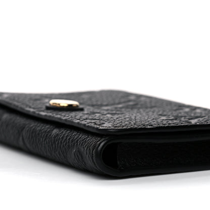 Louis Vuitton Empreinte Business Card Holder Black 9 of 9