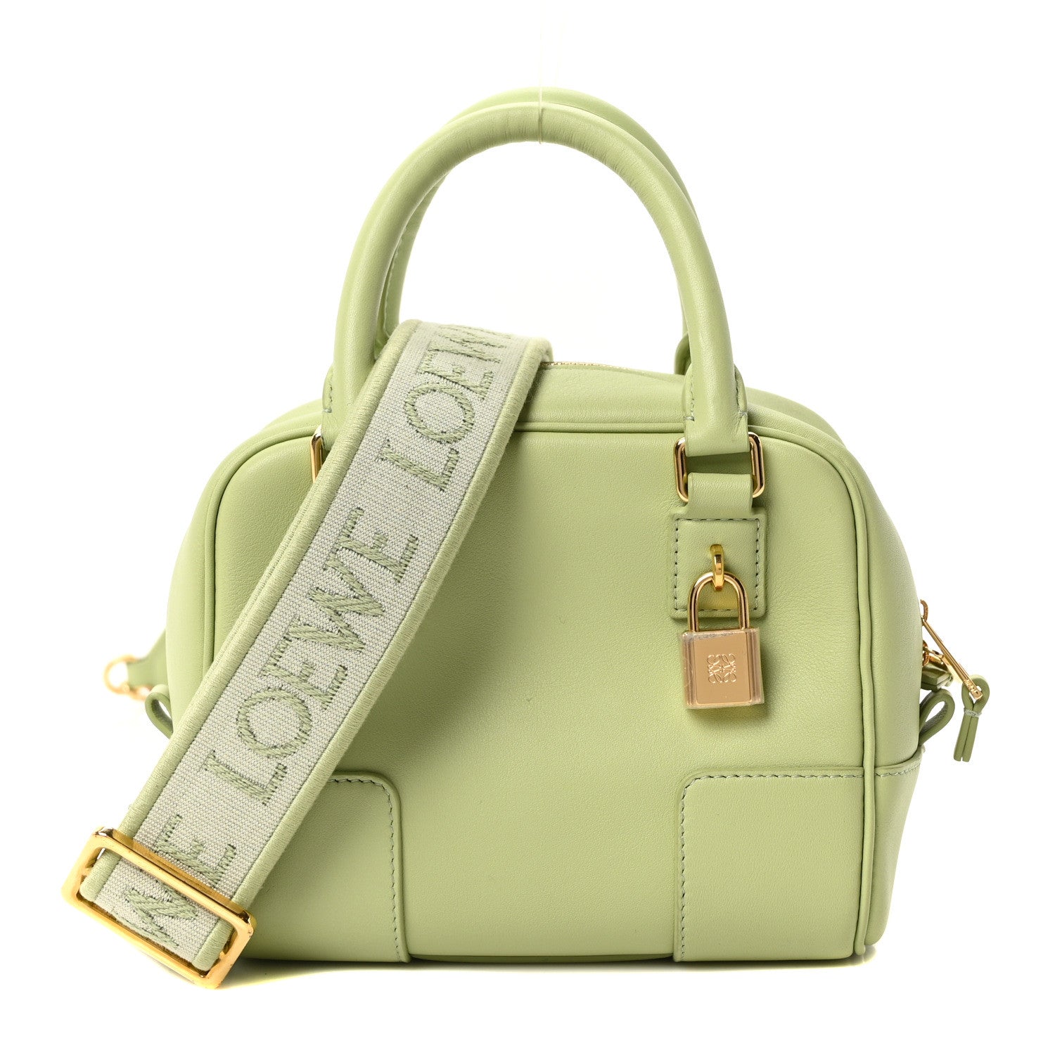 Loewe Calfskin Amazona 16 Tote Light Pear 1 of 10