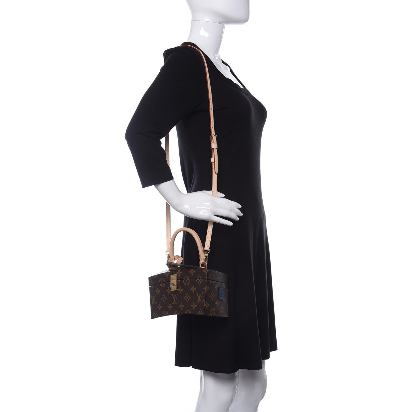 Monogram Iconoclasts Frank Gehry Twisted Box Bag