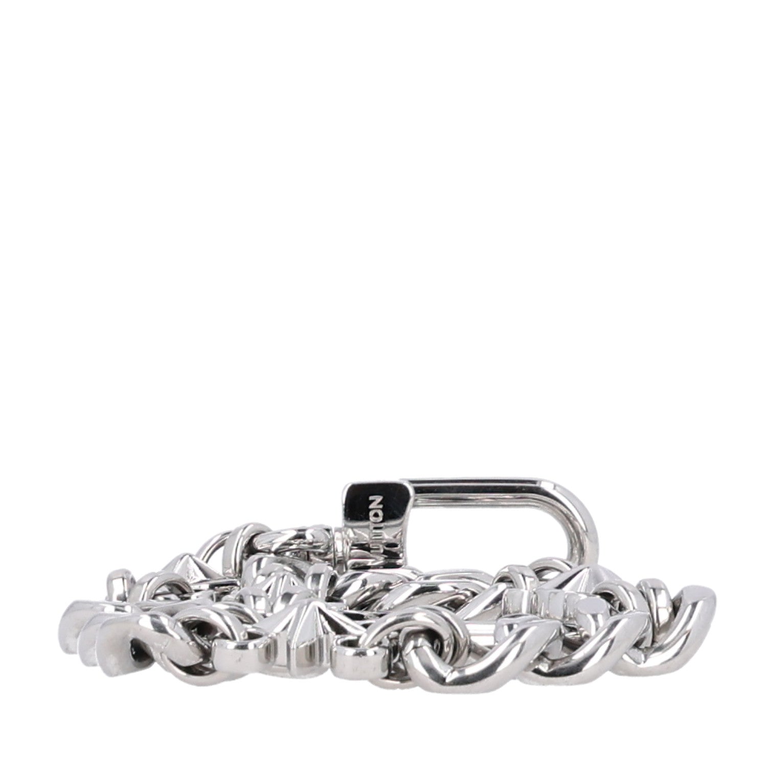 Louis Vuitton Metal Soft Speedy Soft Chain Strap Silver 2 of 3