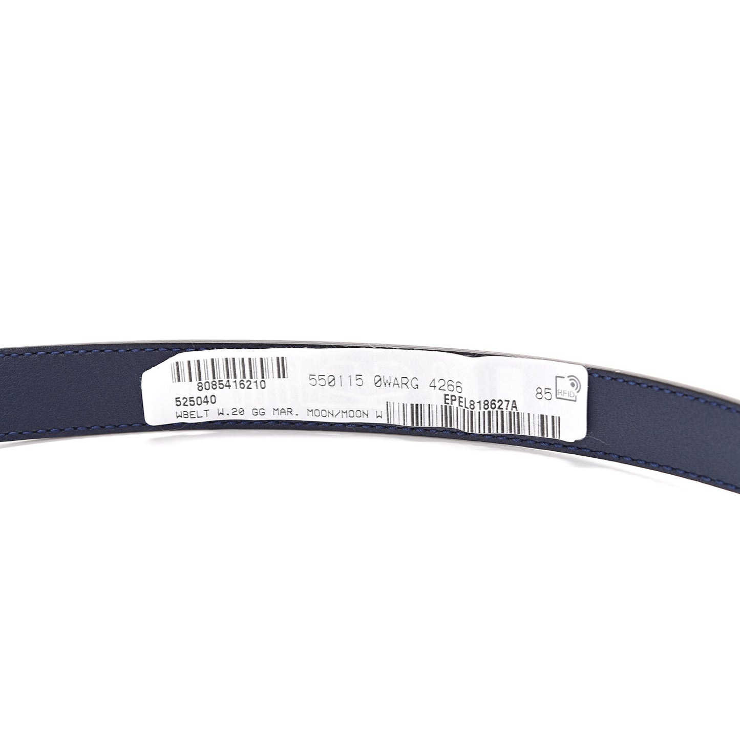 Calfskin Sylvie Stripe Torchon Double G 20mm Belt 85 34 Maritime Hibiscus Red Mystic White