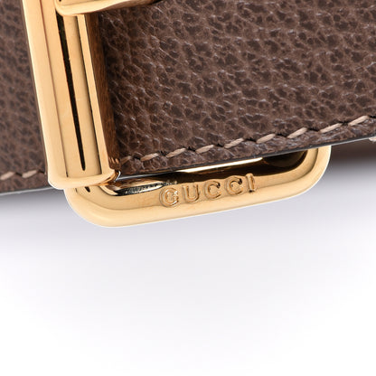 Gucci GG Supreme Monogram Web Ophidia Belted iPhone Case 95 38 Dark Brown 8 of 8