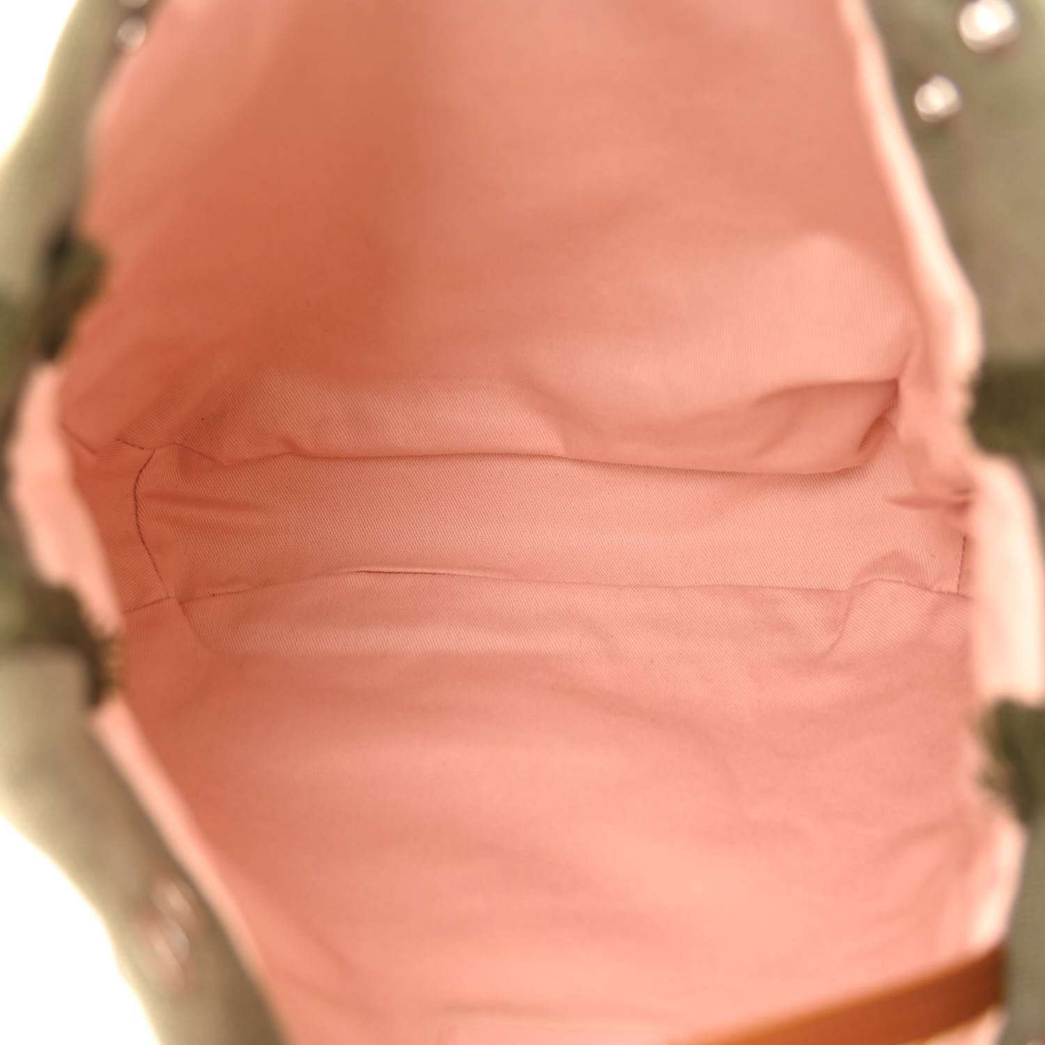 Chanel Canvas Sequins Cubano Trip Hobo Khaki 5 of 10