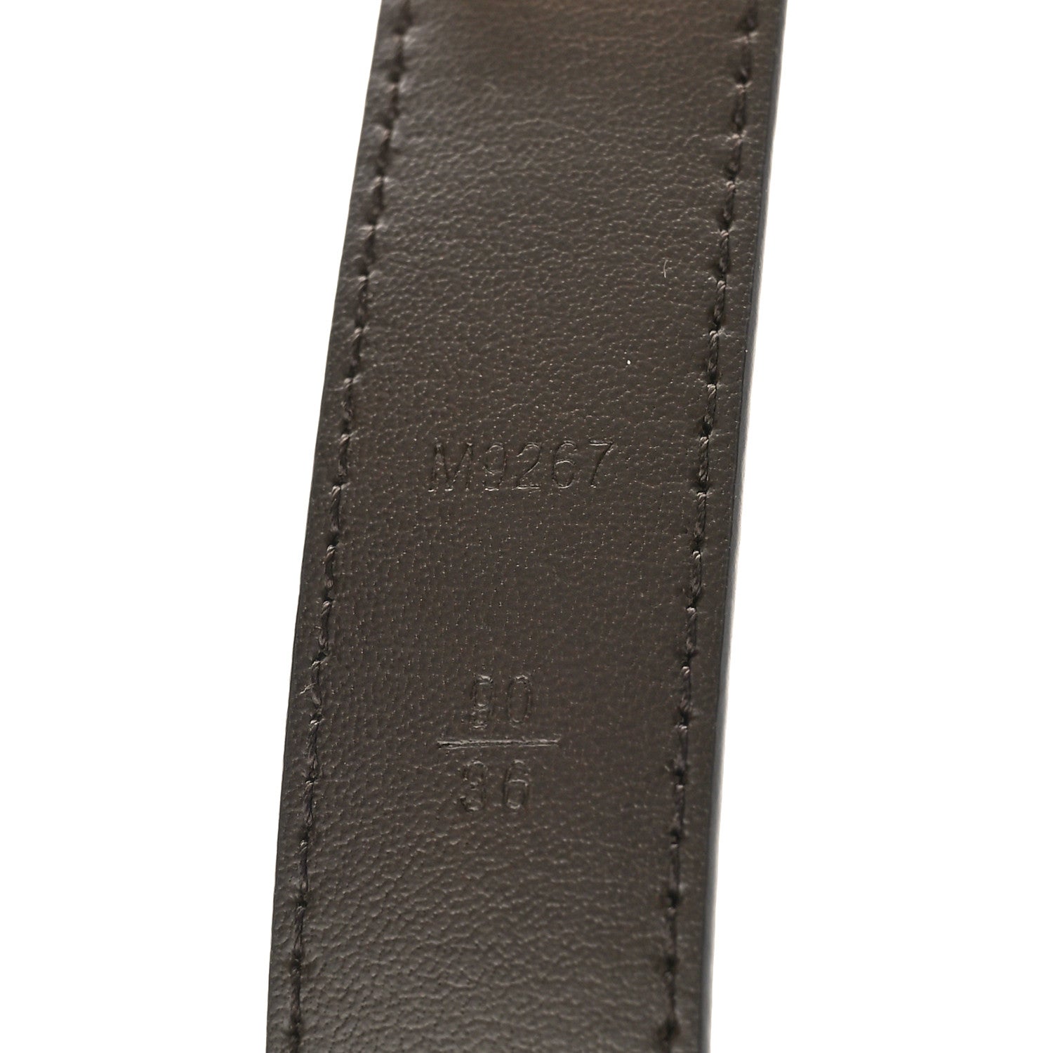 Louis Vuitton Mini Damier Ebene 25mm LV Initiales Belt 90/36 3 of 3