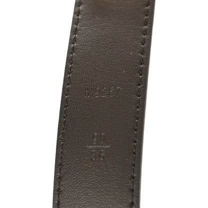 Louis Vuitton Mini Damier Ebene 25mm LV Initiales Belt 90/36 3 of 3