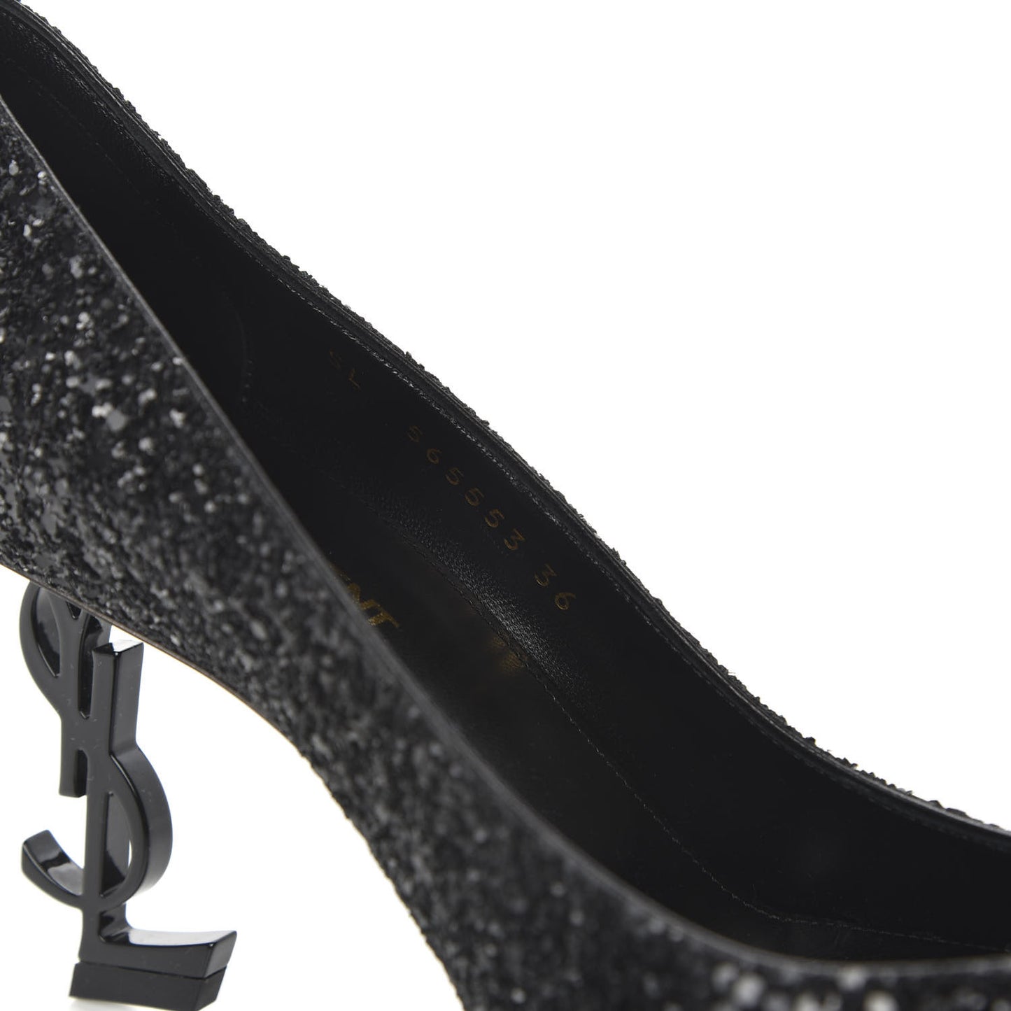 Glitter Opyum 85 Pumps 36 Black