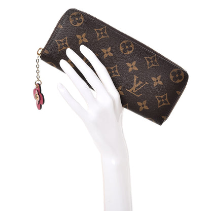 Louis Vuitton Monogram Blooming Flowers Clemence Wallet 2 of 8