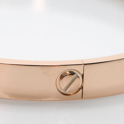 Cartier 18K Pink Gold LOVE Bracelet 18 6 of 7