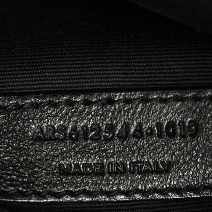 Saint Laurent Calfskin Matelasse Monogram Lou Camera Bag Vert Fonce 7 of 10