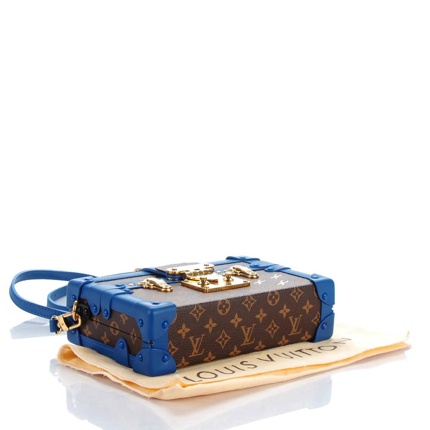 Monogram Petite Malle Blue Royal