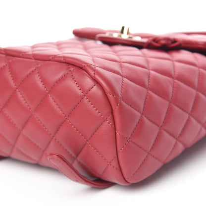 Chanel Calfskin Quilted Mini Urban Spirit Backpack Red 6 of 12