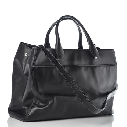 Chanel Caviar Large Cerf Executive Shopper Tote Black 4 of 15