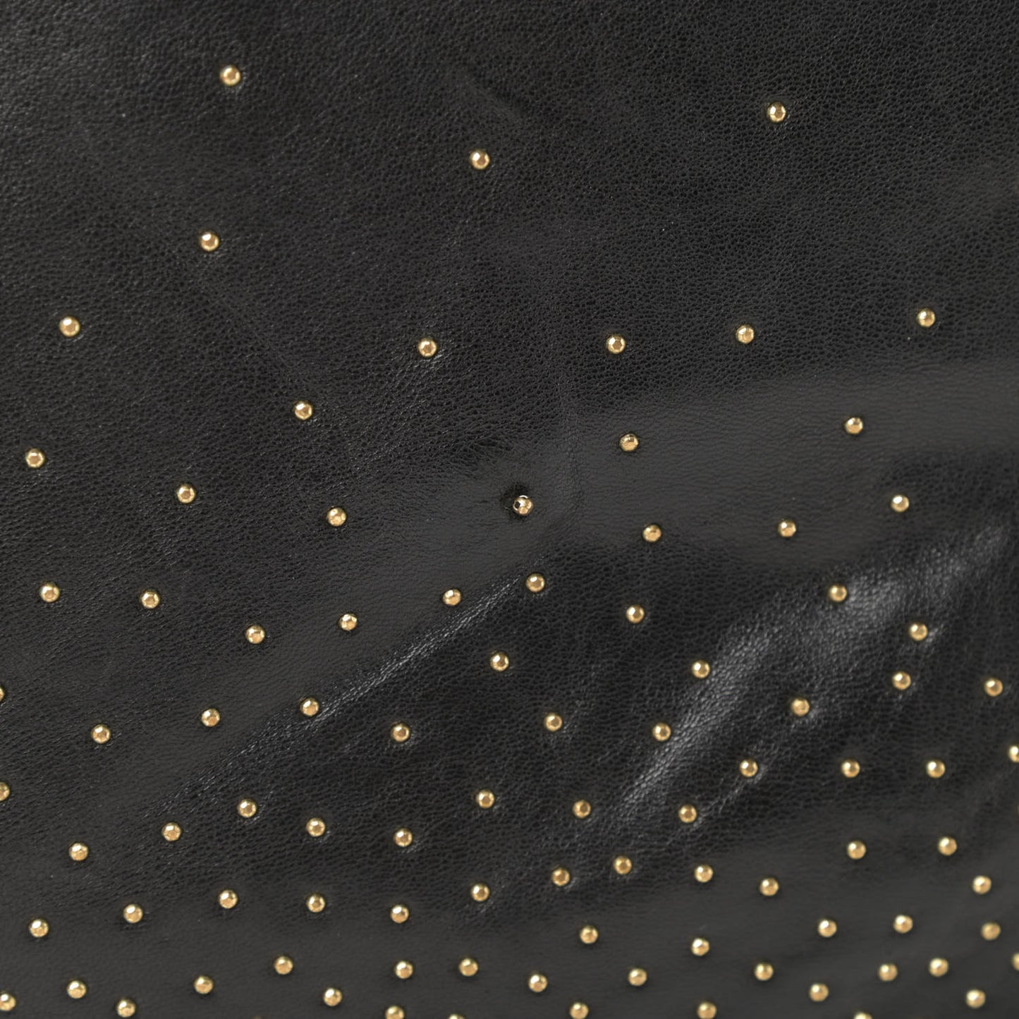 Lambskin Zoe Studded Hobo Black