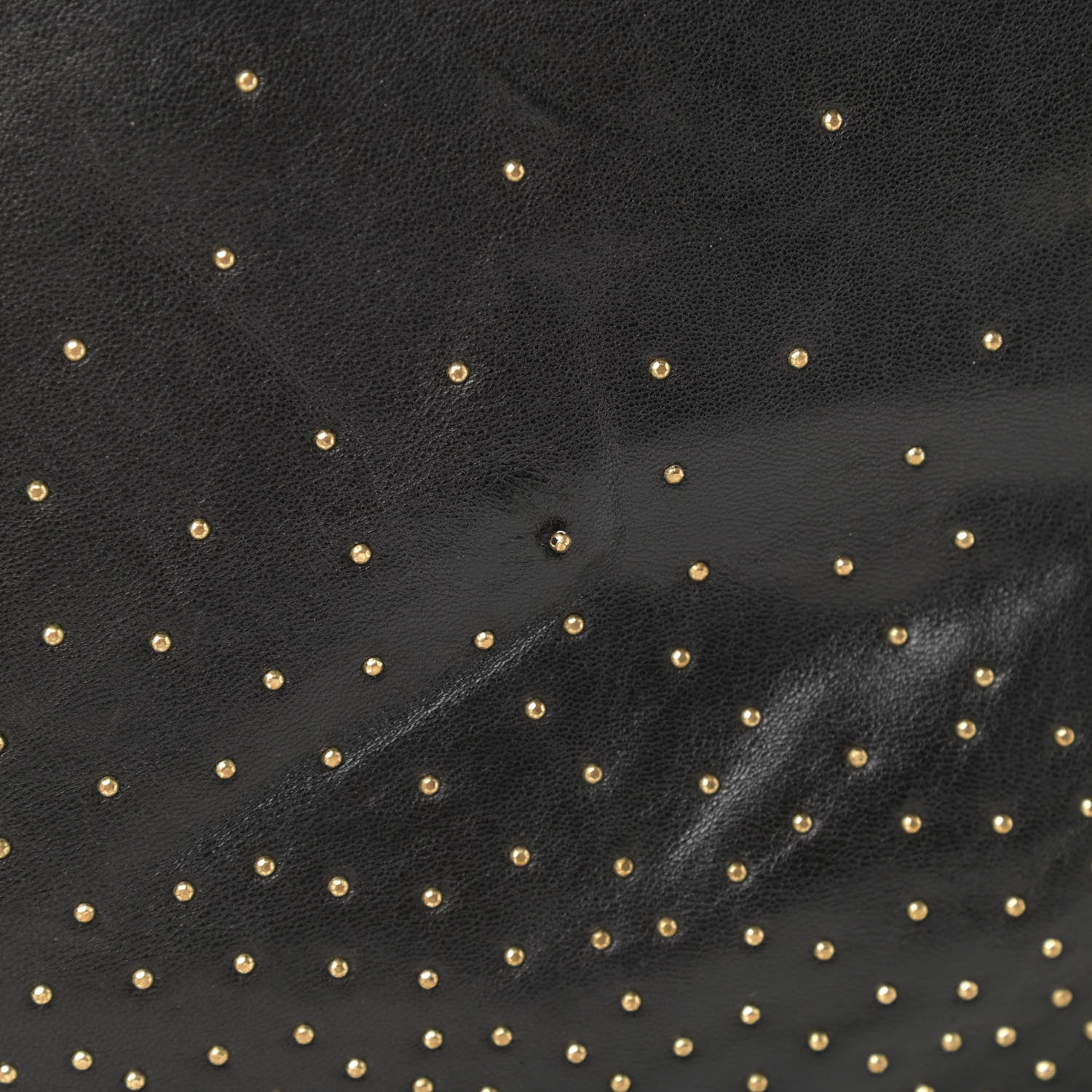 Jimmy Choo Lambskin Zoe Studded Hobo Black 15 of 15