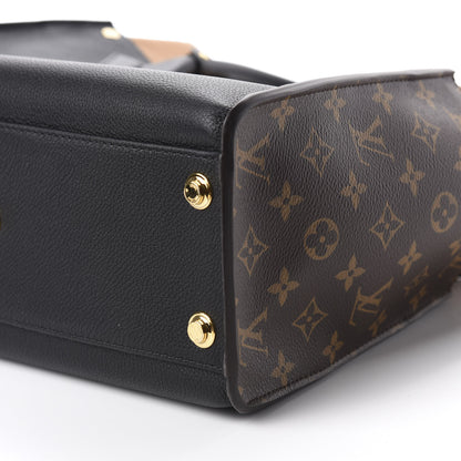 Louis Vuitton Calfskin Monogram On My Side Black 7 of 9
