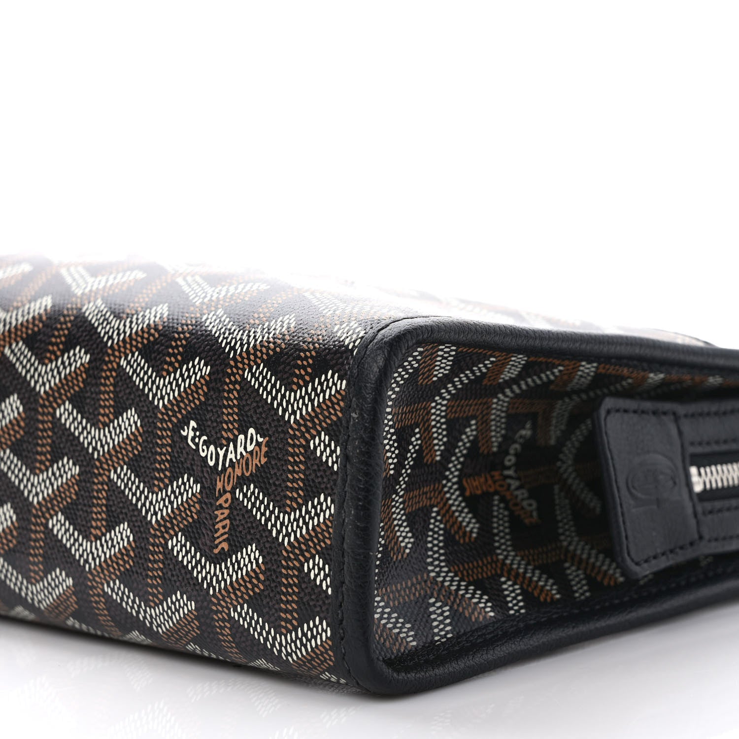 Goyard Goyardine Jouvence MM Toiletry Pouch Black 8 of 9