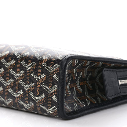 Goyard Goyardine Jouvence MM Toiletry Pouch Black 8 of 9