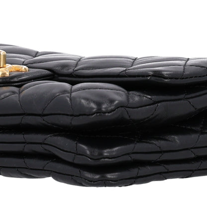 Chanel Lambskin Quilted Small Pillow Crush Flap Black 9 of 10