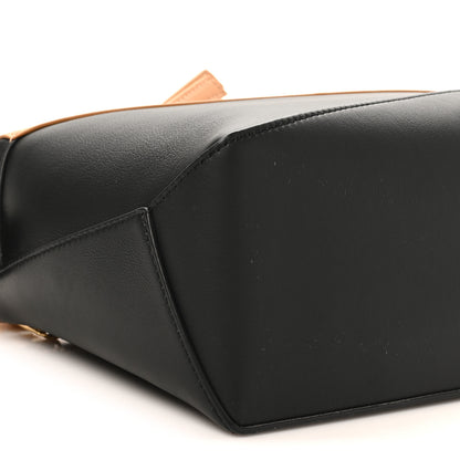 Loewe Calfskin Small Puzzle Edge Bag Warm Desert Black 8 of 10