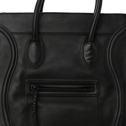 Celine Supple Calfskin Large Phantom Luggage Black 9 of 11