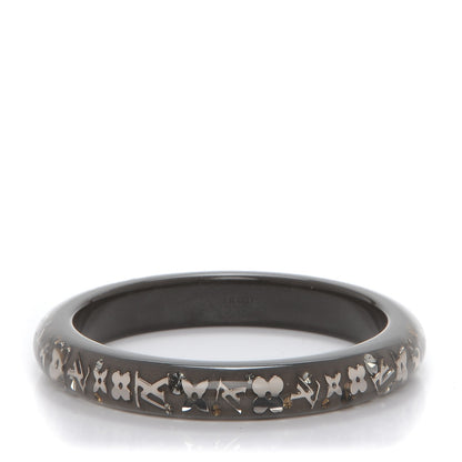 Louis Vuitton Resin Swarovski Small Inclusion Bracelet PM Grey 1 of 5