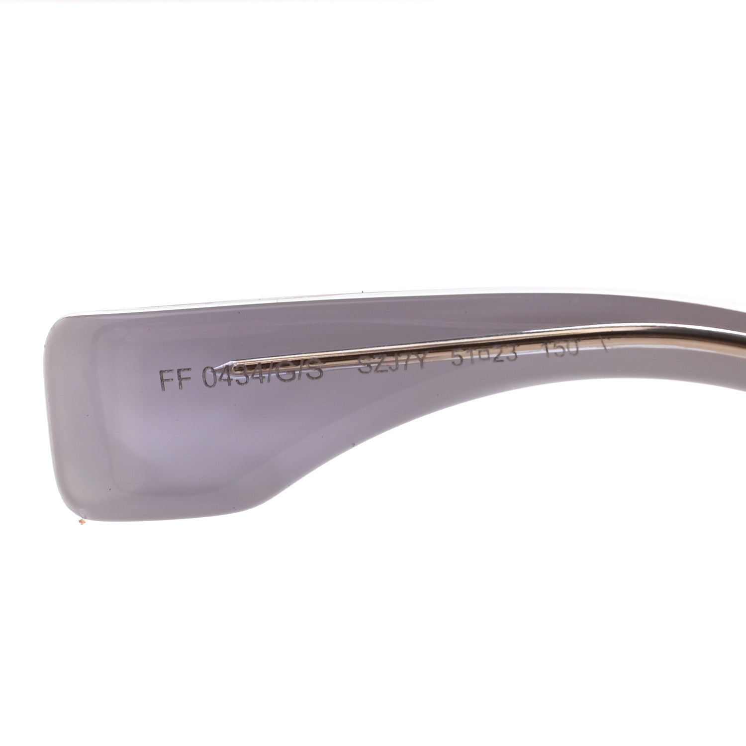 Fendi Acetate FF Sunglasses FF 0434/G/S White Gold 6 of 8