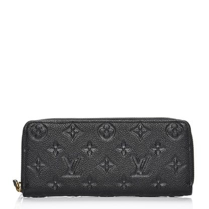Louis Vuitton Empreinte Clemence Wallet Black 1 of 6