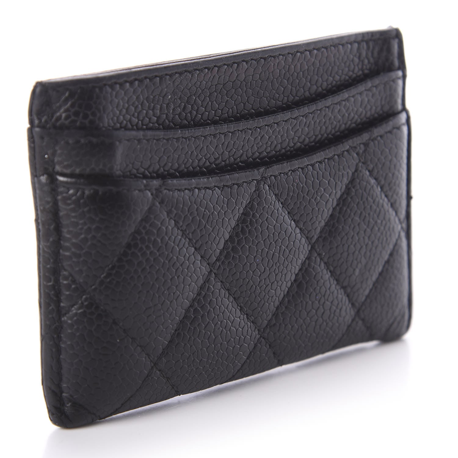 Chanel Caviar Quilted Card Holder Black 2 of 7