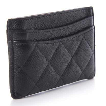 Chanel Caviar Quilted Card Holder Black 2 of 7