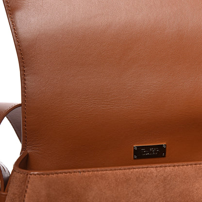Tom Ford Suede Jennifer Saddle Bag Tobacco 11 of 12