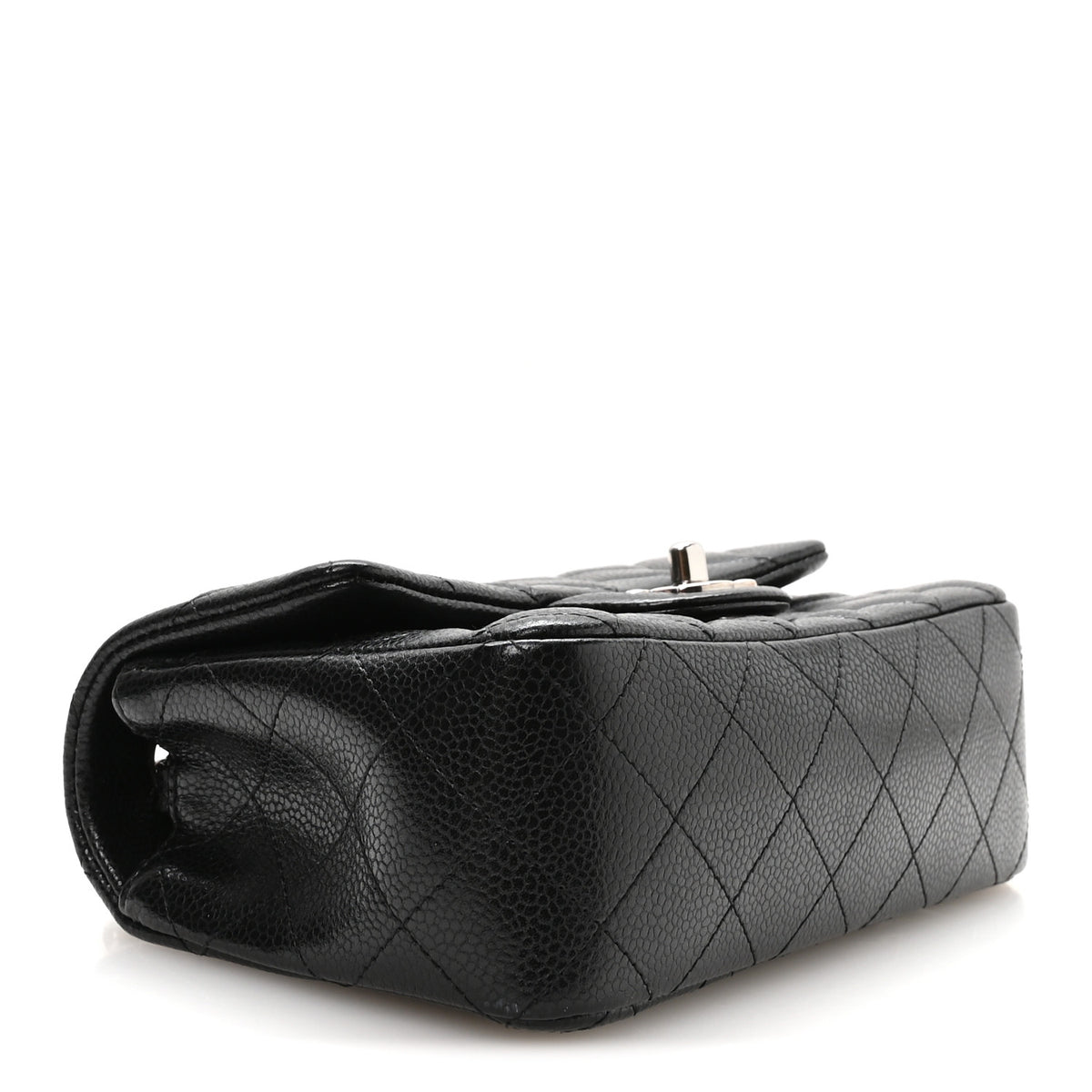 Chanel Caviar Quilted Mini Rectangular Flap Black 4 of 11