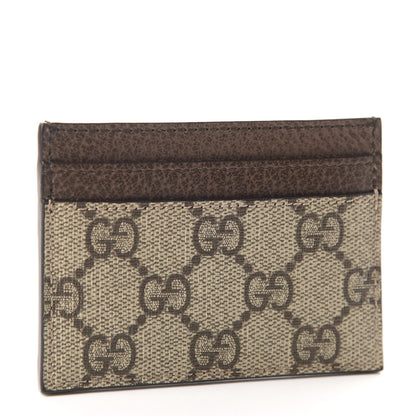 Gucci GG Supreme Monogram Ophidia Card Holder Brown 3 of 6