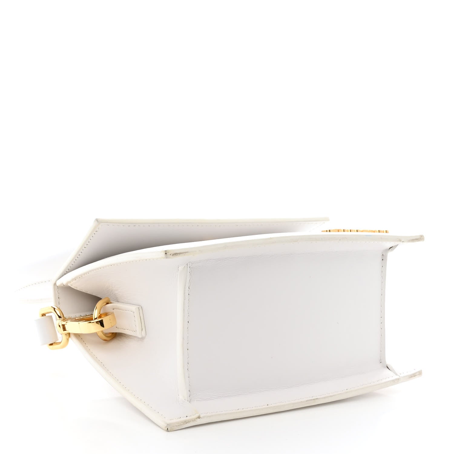 Jacquemus Smooth Calfskin Le Chiquito Moyen White 4 of 11