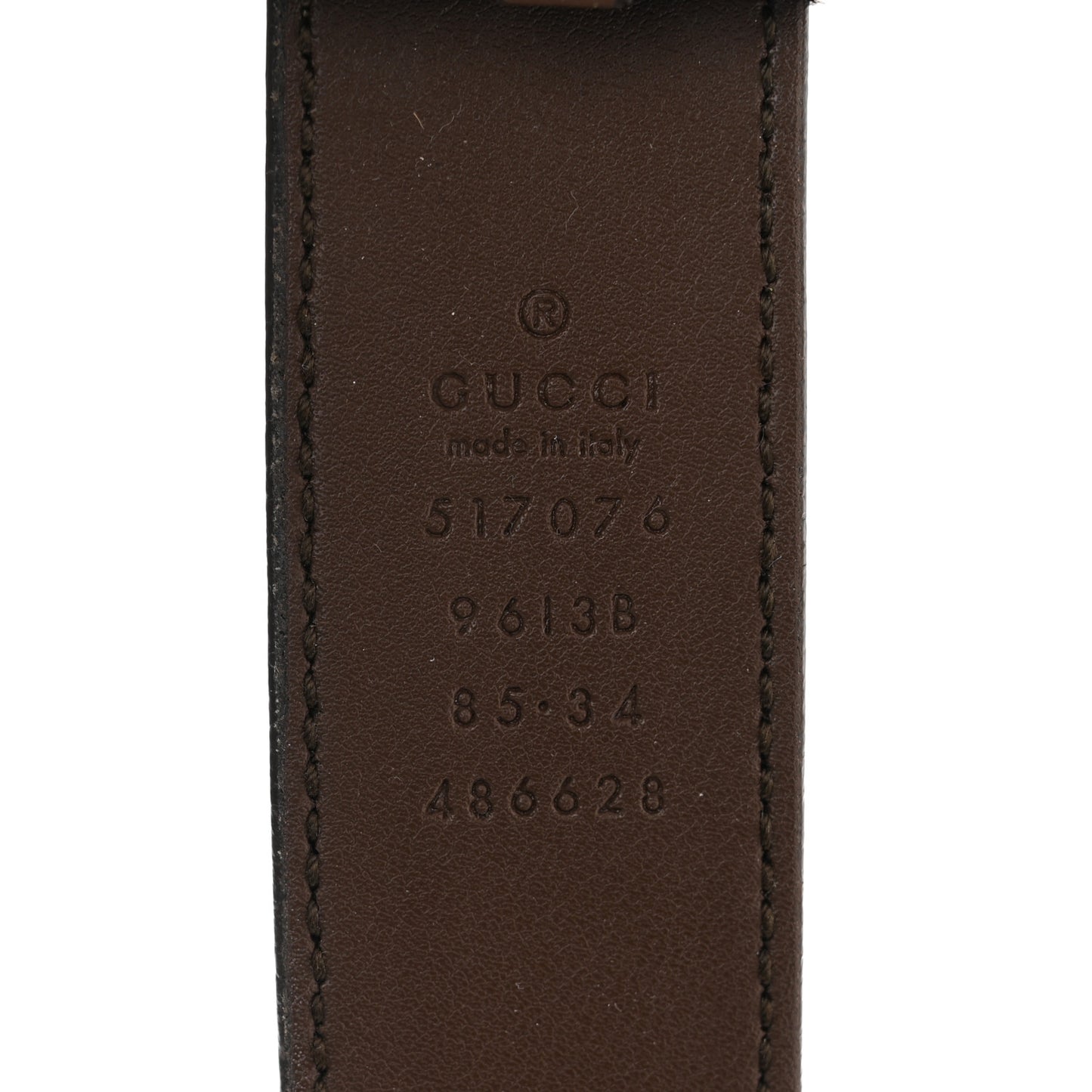 GG Supreme Monogram Web Small Ophidia Belt Bag 85 34 Dark Brown