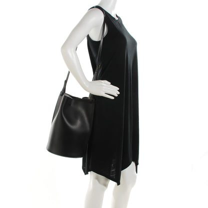 Celine Smooth Calfskin Medium Pinched Bag Black 2 of 7