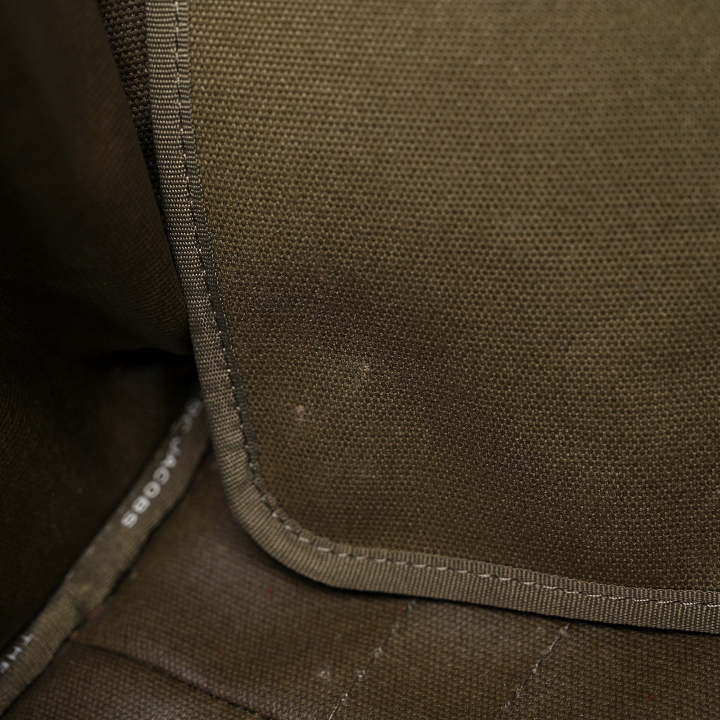 Cotton Canvas Medium The Traveler Tote Bag Slate Green