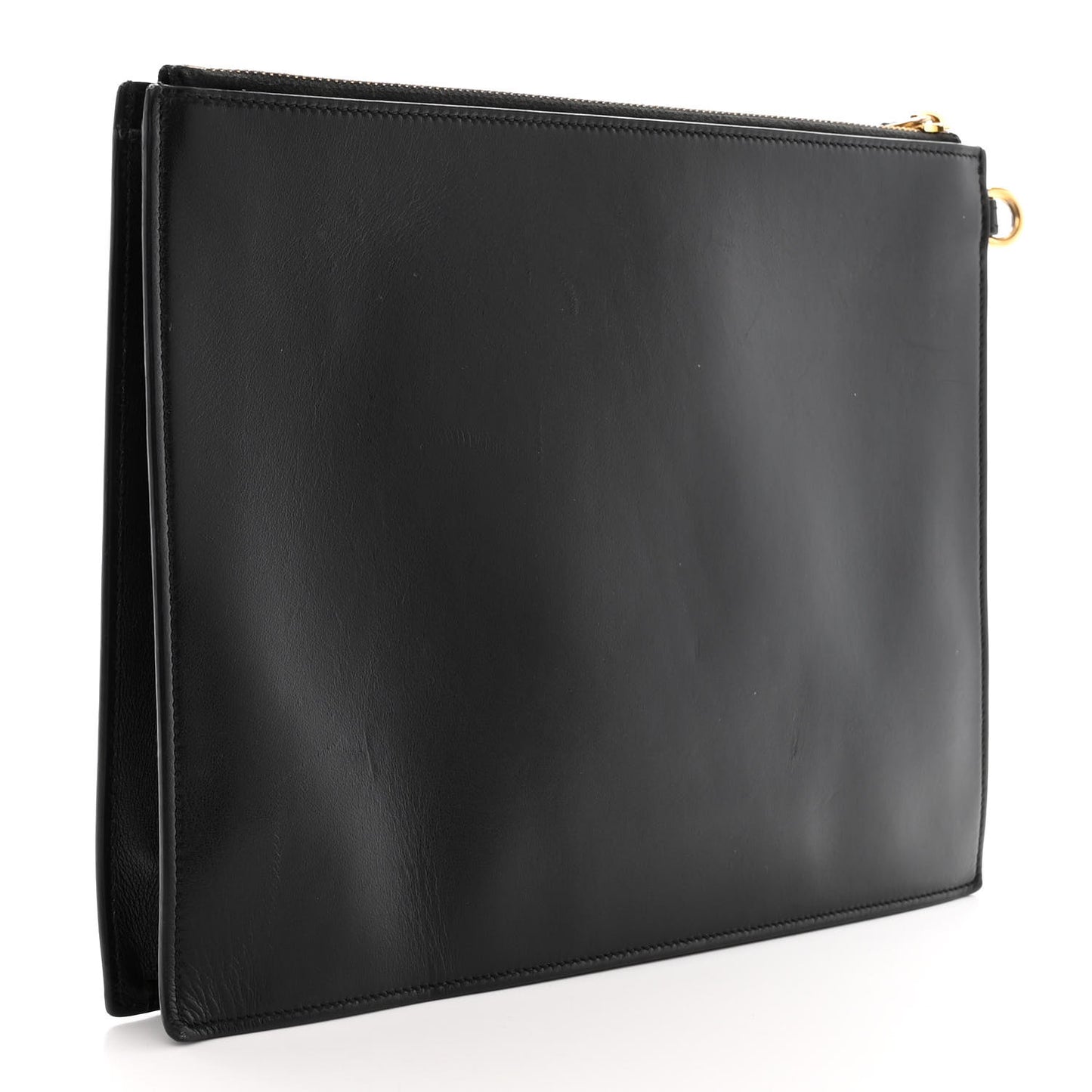 Calfskin Clutch Black