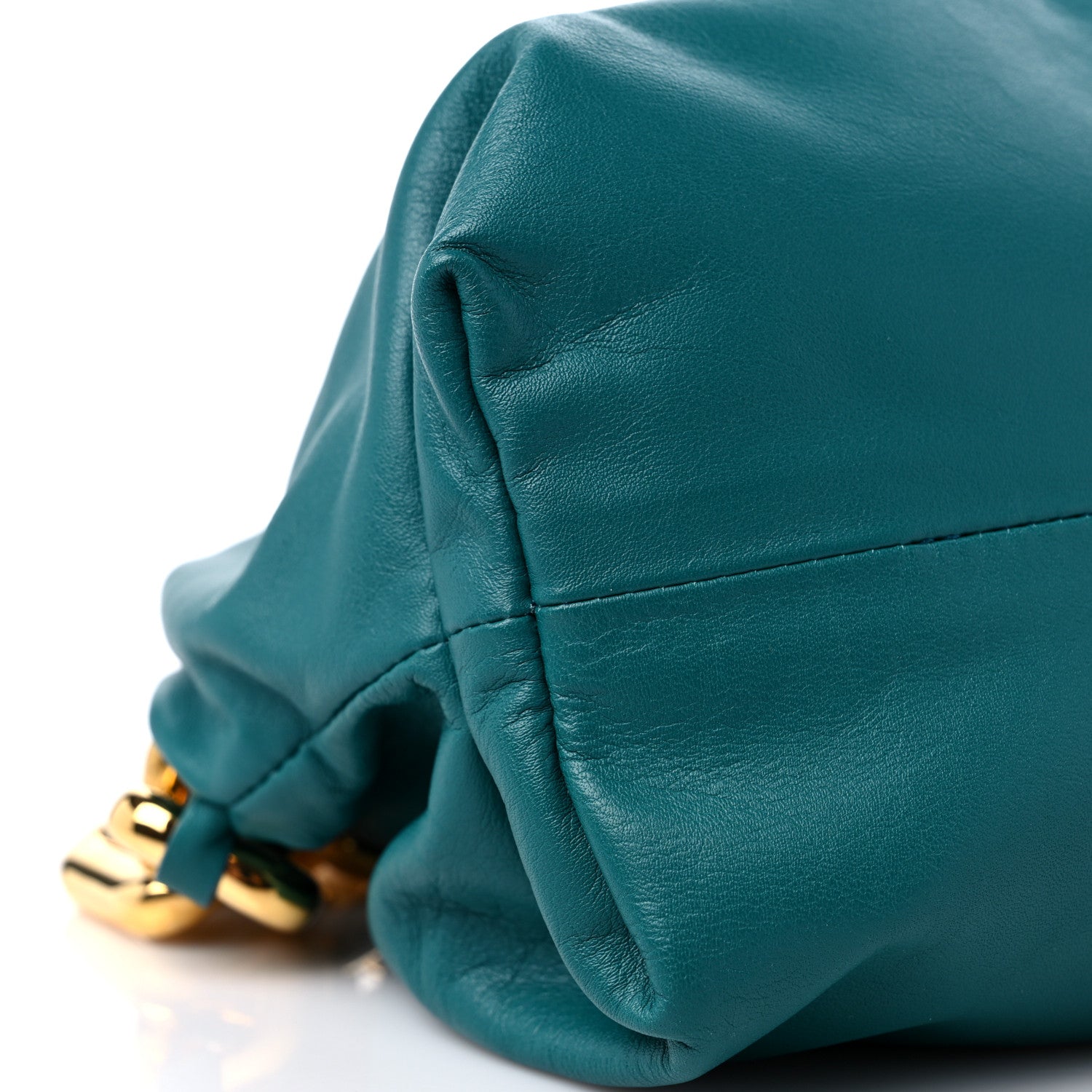 Bottega Veneta Calfskin The Pouch Chain Mallard 8 of 10