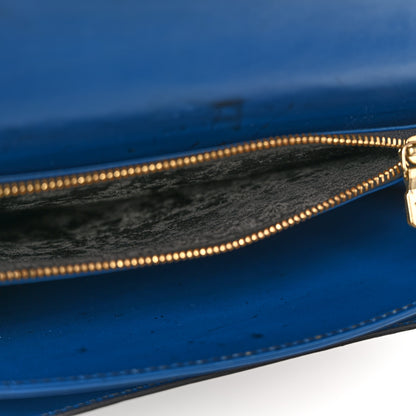 Louis Vuitton Epi Sac Friedland Black Blue 11 of 16