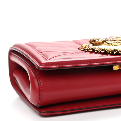 Dolce & Gabbana Nappa Devotion Crossbody Bag Rosso Papavero 7 of 10