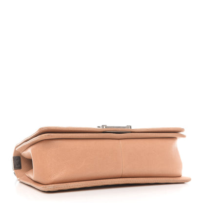 Chanel Caviar Stitched Medium Boy Flap Dark Beige 3 of 11