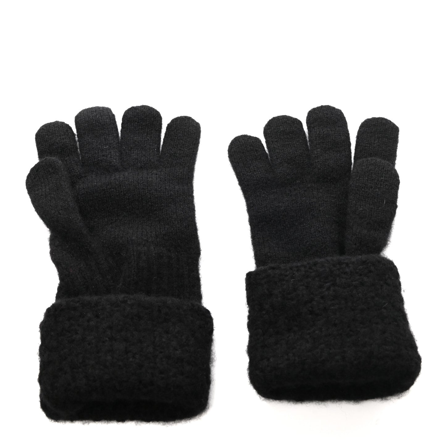 Cashmere Silk CC Gloves Black