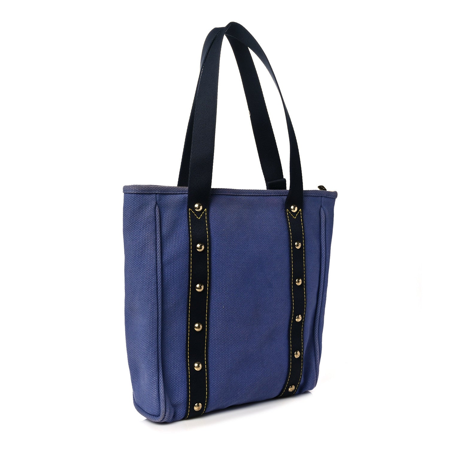 Louis Vuitton Toile Antigua Cabas MM Blue 2 of 14