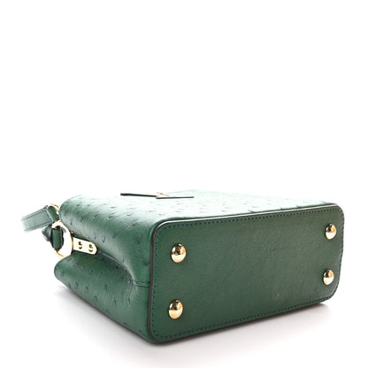 Louis Vuitton Ostrich Capucines Mini Mint 4 of 10